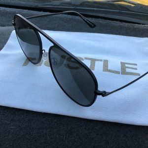 Tom Ford™️ Men’s Black Aviator Sunglasses